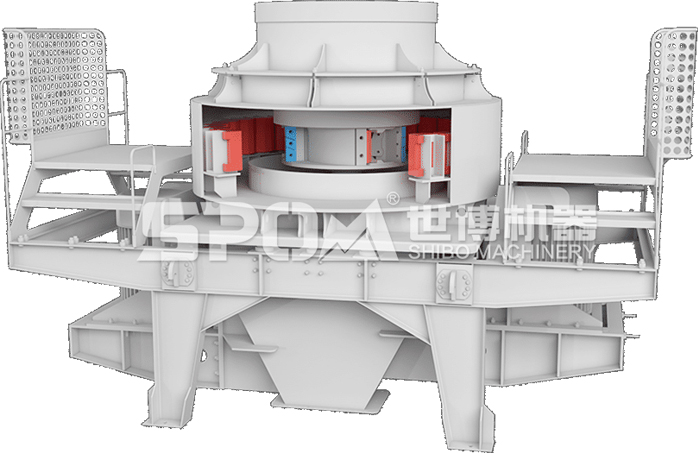 立式制砂机结构图